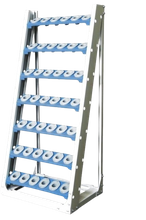 Konstrukcja regału do opraw narzędziowych CNC + 7 Półek z gniazdami ISO40 (wymiary: 694x510x1525 mm) 00876207