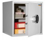 GOREK Sejf 3mm! 49 litrów 40x40cm zamek elektroniczny, kolor: RAL7035 (jasnoszary) (wymiary: 400x400x377 mm) 09276452