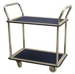 LIFERAIDA Wózek platformowy dwupółkowy (udźwig: 120 kg, wymiary platformy: 740x480 mm) 03076055