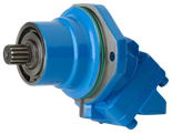 Silnik hydrauliczny wielotłoczkowy osiowy Hydro Leduc (objętość robocza: 108,3 cm³, maks prędkość ciągła: 4000min-1 /obr/min) 01538916
