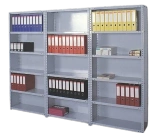 Regał metalowy do archiwum 2500x900x300 mm – 7 półek – nośność 100 kg/półkę