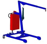 Żuraw hydrauliczny obrotowy (udźwig: 410-300 kg) 58783251