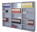 Regał metalowy do archiwum, 6 półek (wymiary: 200x90x30 cm, nośność półki/regału: 100/600 kg) 43383020