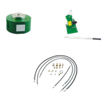 Siłownik płaski (wysokość podnoszenia min/max: 122/168mm, udźwig: 50T) + do wyboru: pompa hydrauliczna, przewód wysokociśnieniowy, szybkozłącze 1/4’’, manometr 62782154