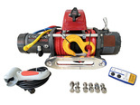 Wyciągarka Escape EVO 9500 lbs [4309 kg] EWX-Q z liną syntetyczną 12V (lina: 10 mm czerwona dyneema 25m 10400kg +hak) 81877753