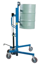 Dźwignik, chwytak, beczki stalowe 200l z wytł. kraw.,podwozie przestawne, podnoszenie 0-1060mm 72278434