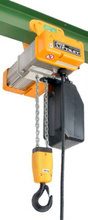 Wyciągarka elektryczna łańcuchowy przejezdny (udźwig: 250 kg, wysokość podnoszenia: 3m) 95880171