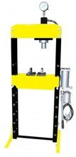 Prasa Hydrauliczna, pneumatyka, ruchomy tłok, regulowany stół (siła nacisku: 10 T) 80158872