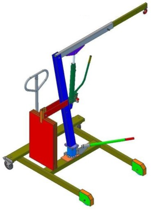 HYDIA Żuraw hydrauliczny obrotowy ręczny (udźwig: od 300 do 500kg) 58742359