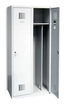 GOREK Szafa szafka ubraniowa przegroda, kolor: RAL7035 (jasnoszary) (wymiary: 1800x800x500 mm) 09276449