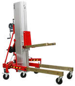 Podnośnik towarowy z wciągarką z automatycznym hamulcem (maks. wysokość podnoszenia: 5 m, maks. udźwig: 420 kg) 27481907