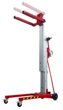 Podnośnik towarowy z wciągarką z automatycznym hamulcem (maks. wysokość podnoszenia: 4,1 m, maks. udźwig: 150 kg) 27481893